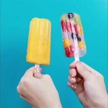 1PC RV Kitchen 4 Popsicle Mold With Cover Children Cute Popsicle Ice Cream Mold Diy Homemade Ice Cream Ice Cream Mold Back To School '