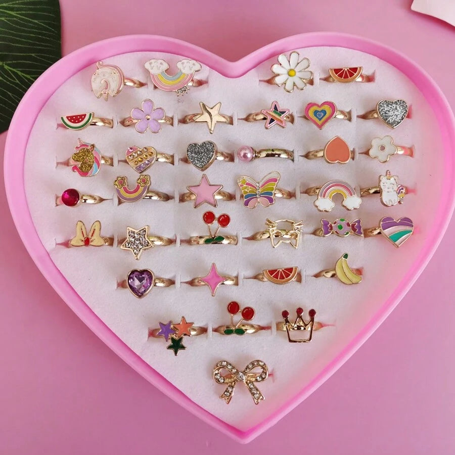 ALLOY RINGS FOR GIRLS