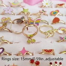 ALLOY RINGS FOR GIRLS