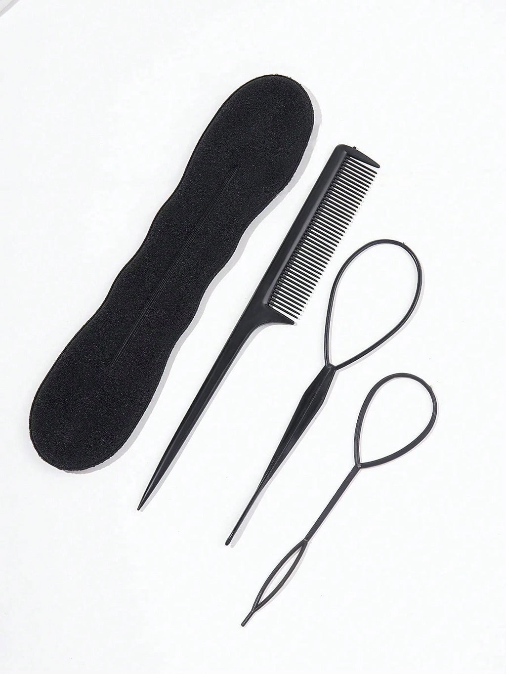 4pcs/6pcs Hair Styling Set Hair Bun Maker Hair Comb Home Use Ponytail Hair Tool Fishtail Braid Braiding Tool Versatile Styling Practical