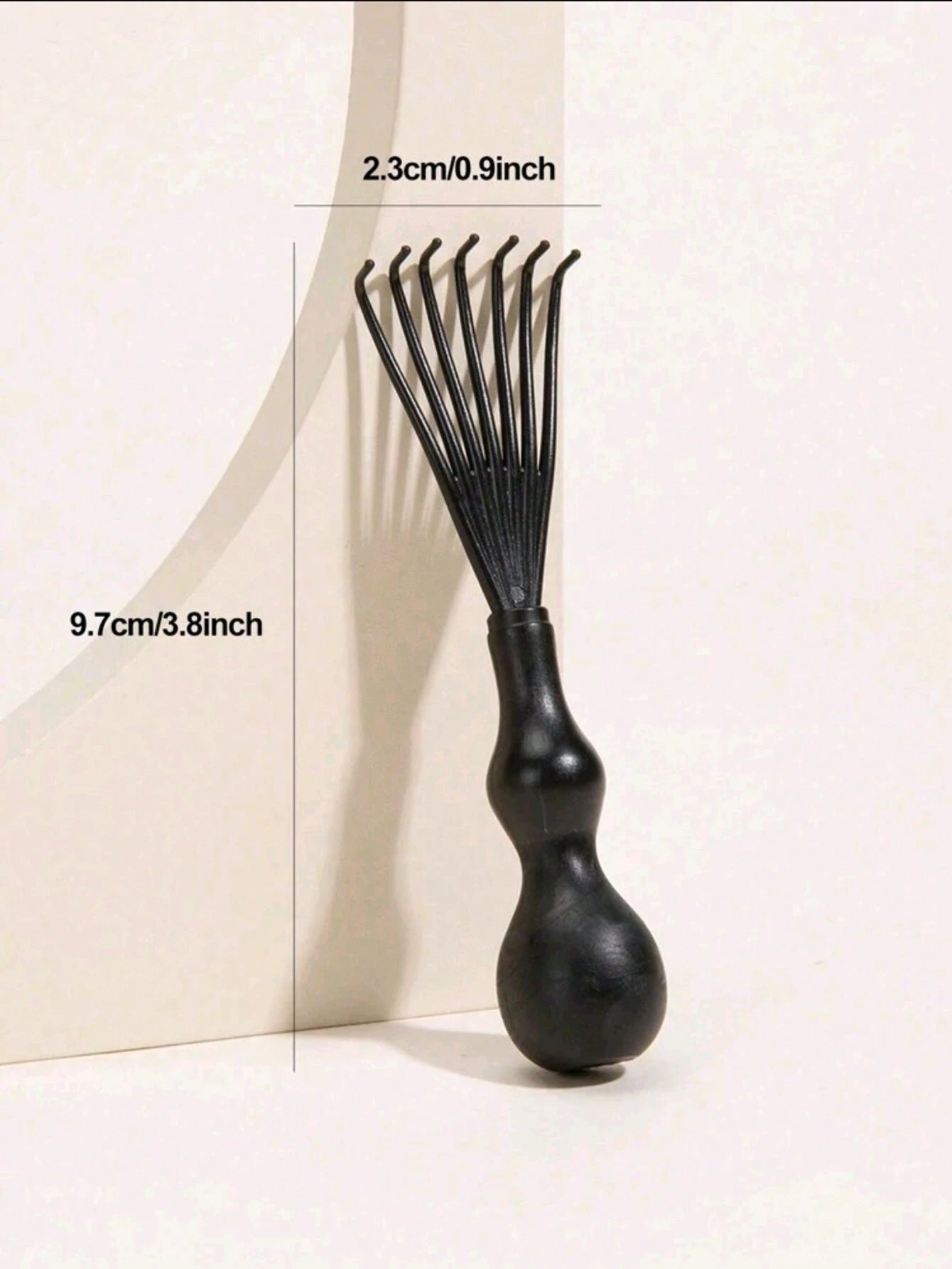 1pc Hair Cleaning Brush, Hair Removal Comb With Cushion, Round Cylinder Brush Cleaning Tool (Size: 10cm/3.94in)
