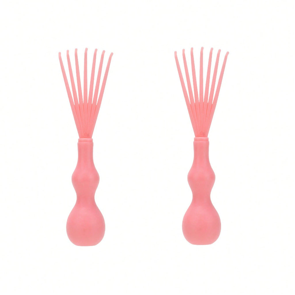 1pc Hair Cleaning Brush, Hair Removal Comb With Cushion, Round Cylinder Brush Cleaning Tool (Size: 10cm/3.94in)