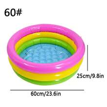 Inflatable Children's Bathtub, Home Swimming Pool Bathtub, Water Park Thickened Plastic Baby Swimming Pool, Various Sizes For You To Choose From .