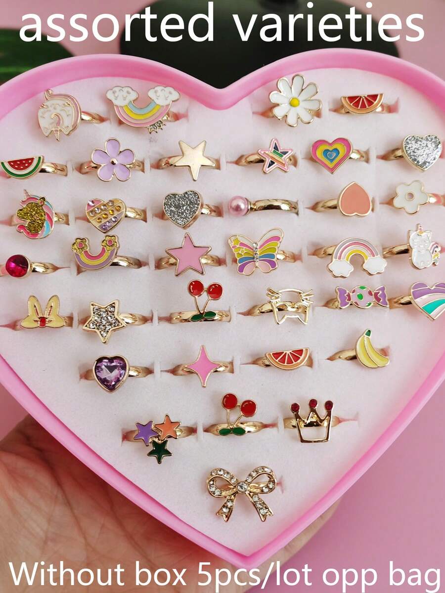 ALLOY RINGS FOR GIRLS