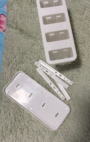 1PC RV Kitchen 4 Popsicle Mold With Cover Children Cute Popsicle Ice Cream Mold Diy Homemade Ice Cream Ice Cream Mold Back To School '