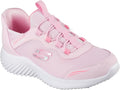Skechers Girls' Bounder Simple Cute Sneakers