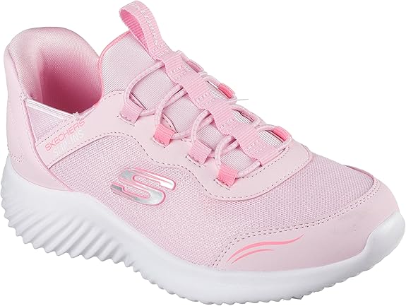 Skechers Girls' Bounder Simple Cute Sneakers